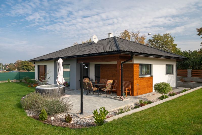 DrevoaStavby.cz | Přízemní bungalov Haas Fertigbau s.r.o. DrevoaStavby.cz | Přízemní bungalov Haas Fertigbau s.r.o.