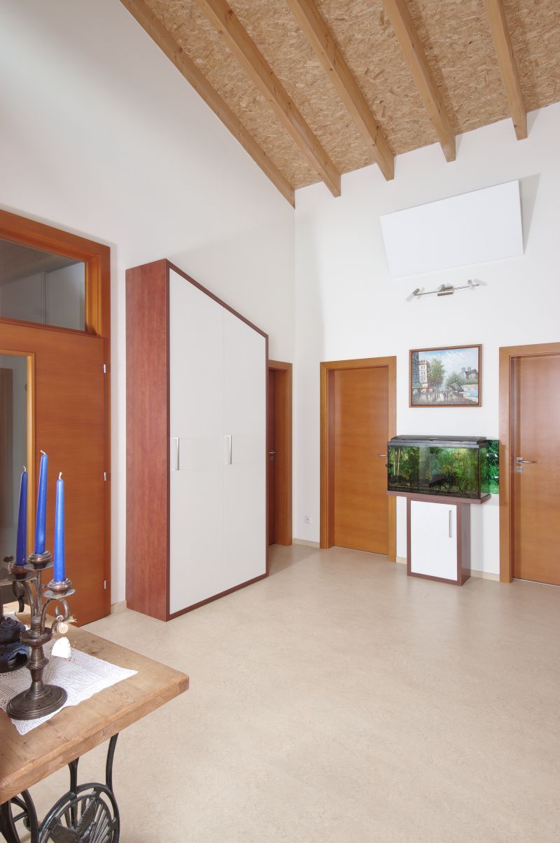 DrevoaStavby.cz | Přízemní bezbariérová dřevostavba s pultovou i plochou střechou