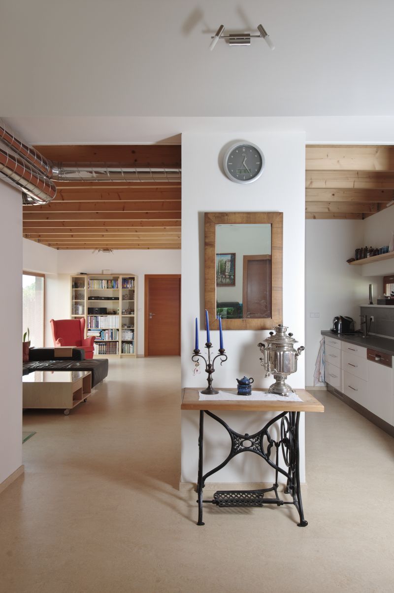 DrevoaStavby.cz | Přízemní bezbariérová dřevostavba s pultovou i plochou střechou