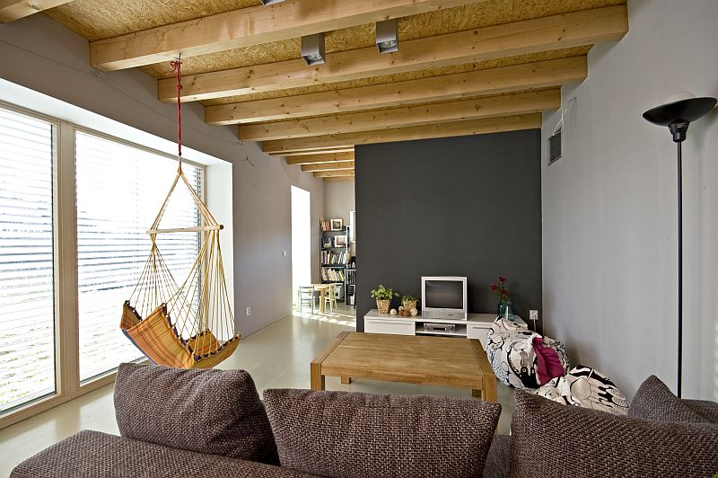 Tipy pro interiér obývacího pokoje z redakčních návštěv dřevostaveb