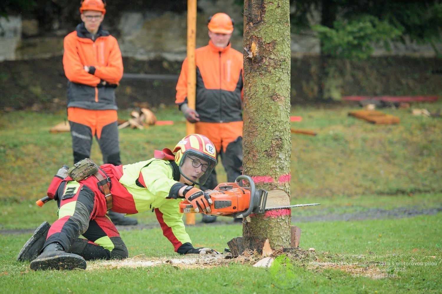 SLS SOU Krivoklat soutez drevorubec junior