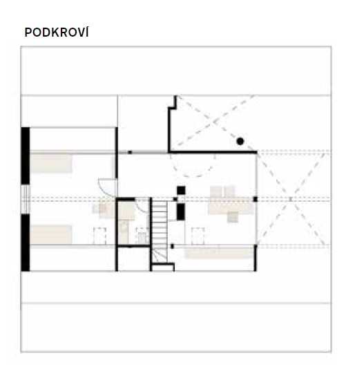 drevostavba ekopanely s pekarnou podkrovi