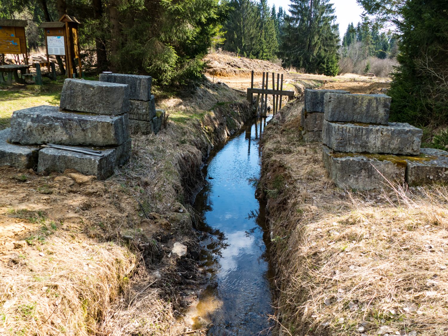 Za drevarstvim na Sumavu Swarzenbersky kanal