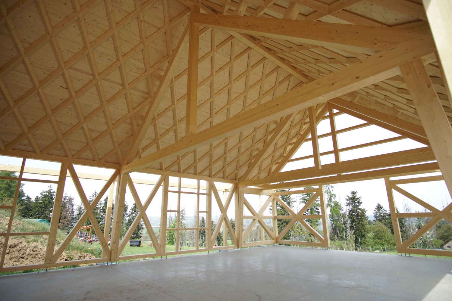 unikatni stodola OK PYRUS komplet konstrukce