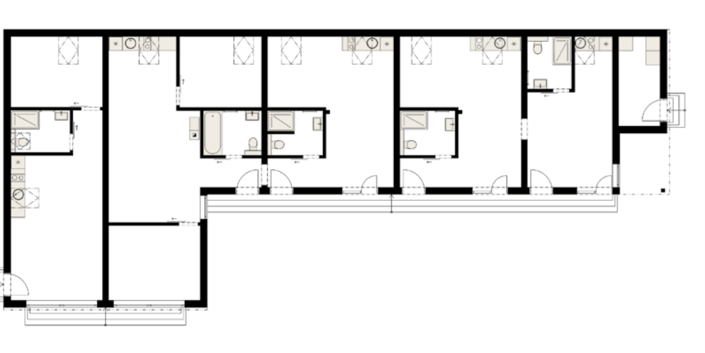 Apartmány-Babyky-půdorys