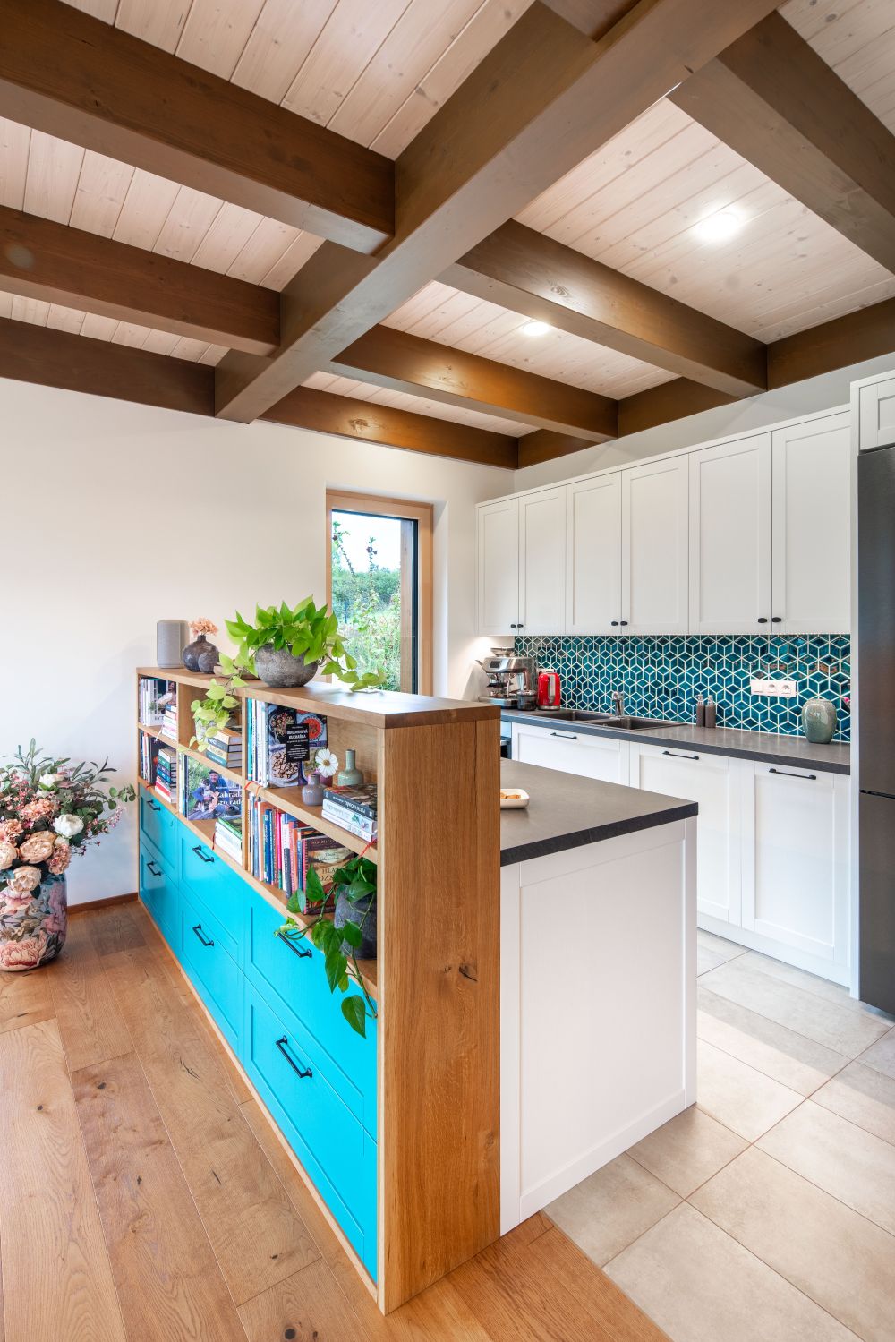 30 Rozkvetlá dřevěná symfonie