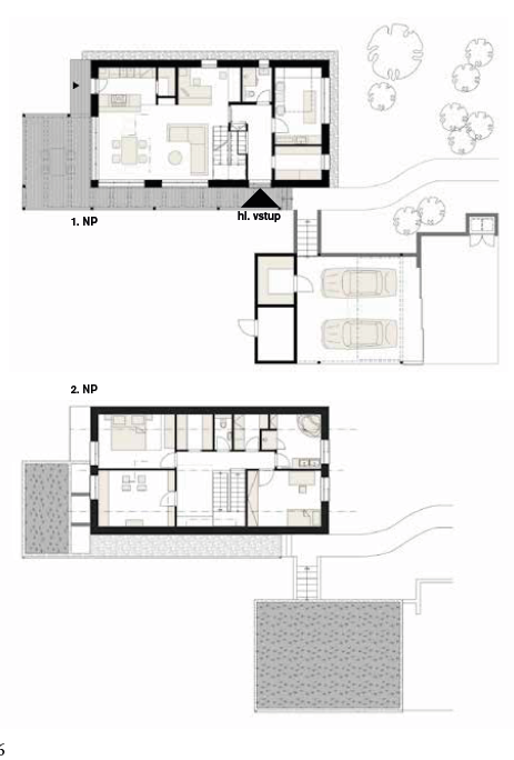 půdorys-pasivni-drevostavba