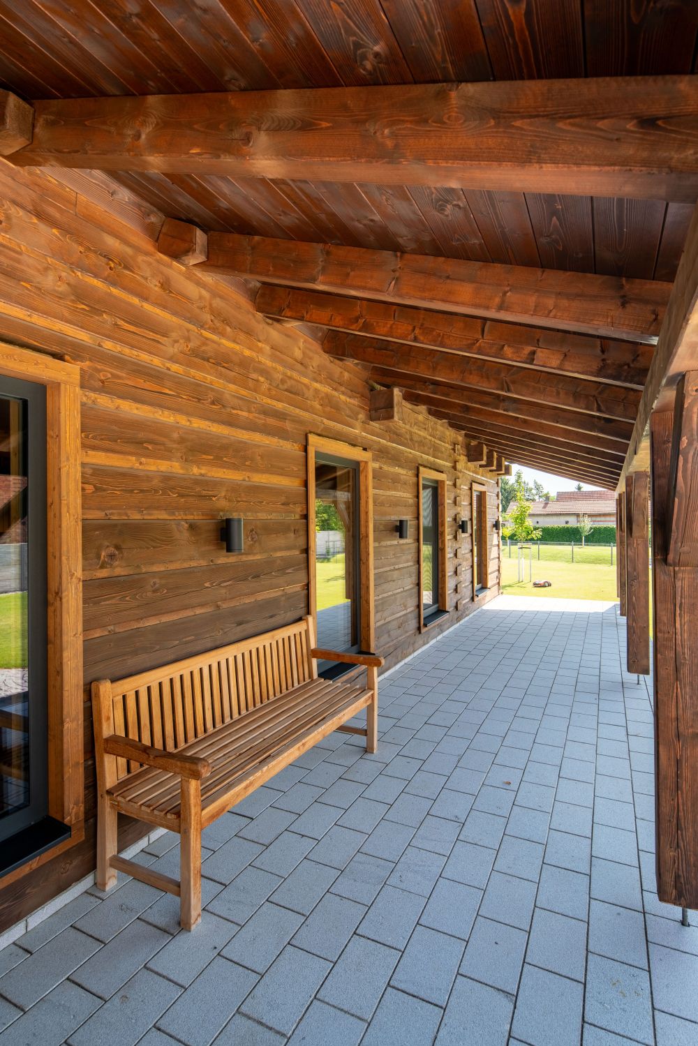 Zrcadlová roubenka na soutoku 4