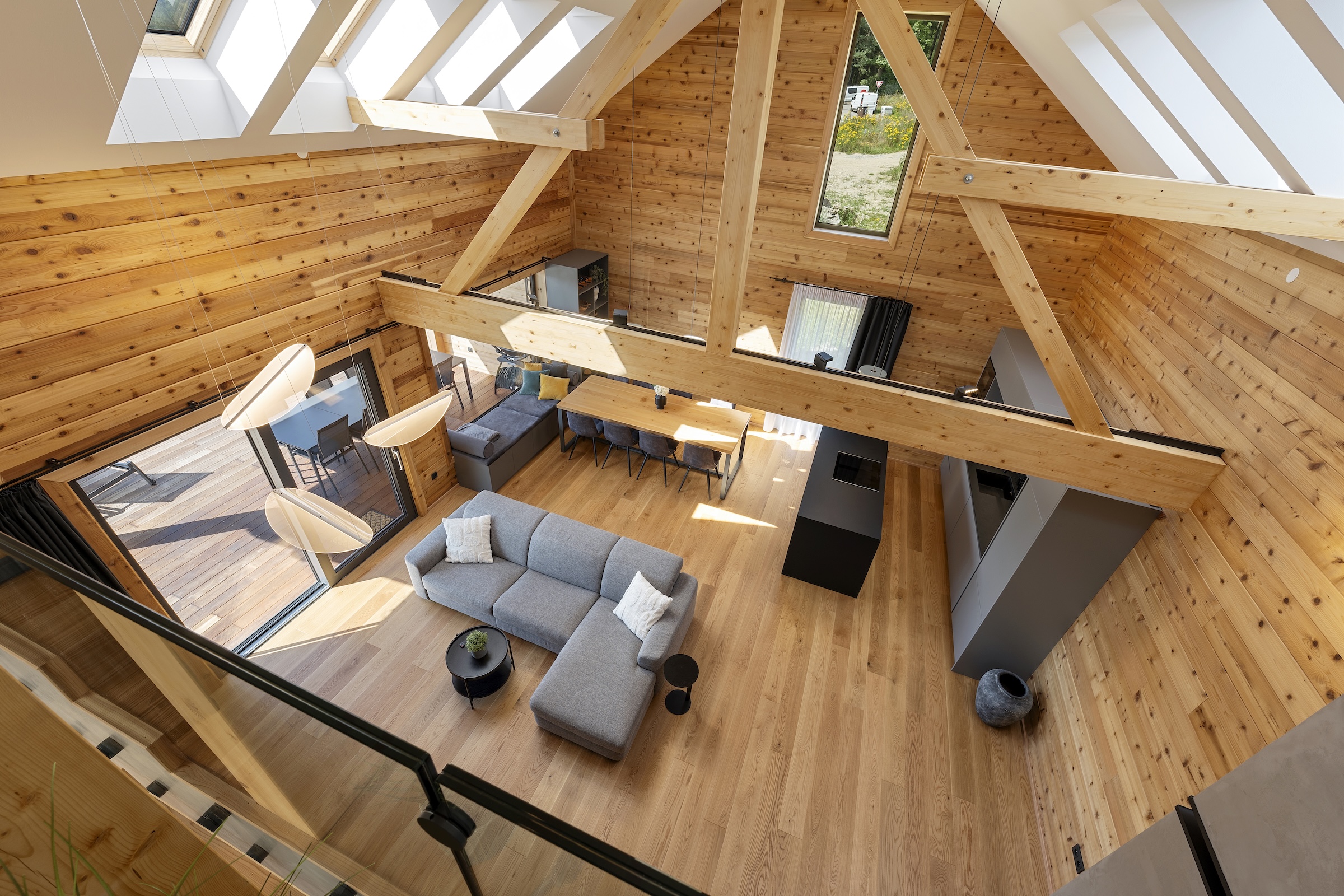 Roubenka s výhledem na Lipno 13