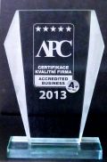Oceneni A plus rating KF