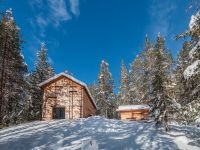 alpský srub s moderní tváří