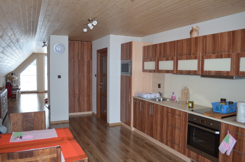 Moderní roubený dům