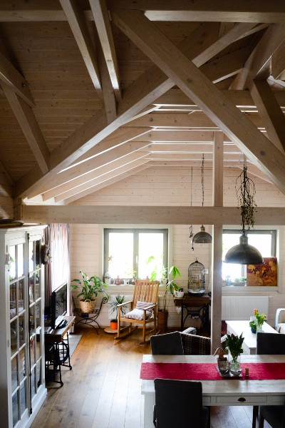 bunbalov roubenka interiér