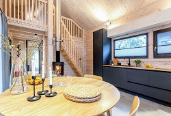 Česká chata ve finském stylu