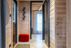 Česká chata ve finském stylu