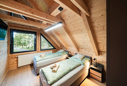 Výhled s vůní cedrového dřeva