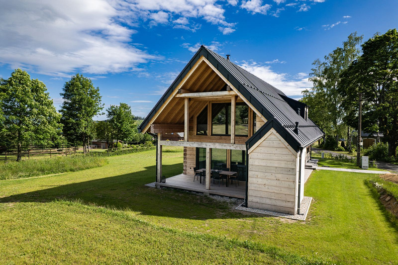 Výhled s vůní cedrového dřeva